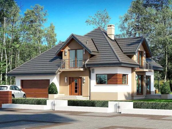 Будинок під ключ з комунікаціями та оздобленням 150м2 Дом под ключ с коммуникациями и отделкой