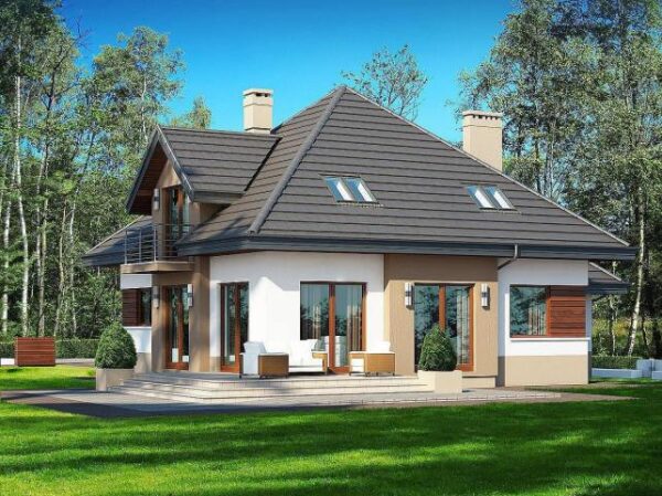 Будинок під ключ з комунікаціями та оздобленням 150м2 Дом под ключ с коммуникациями и отделкой